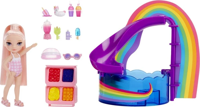 MGA Entertainment Rainbow High - Littles - Pool Day with Blush