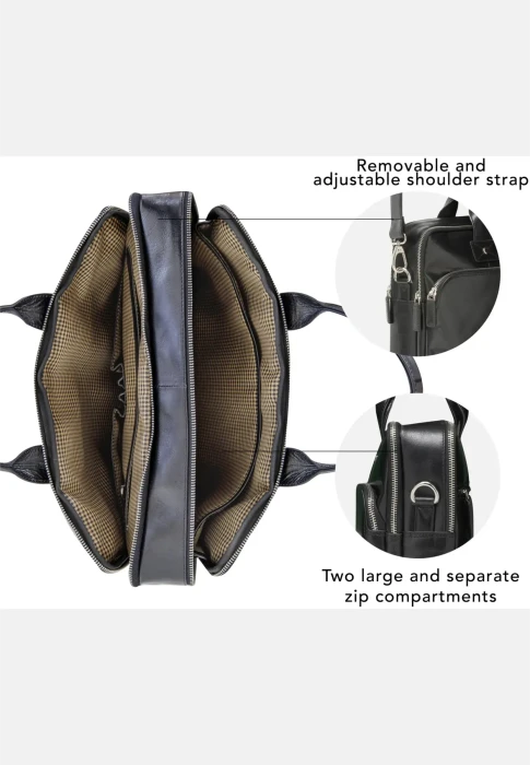 dbramante1928 Kronborg 16" Laptop-Tasche, Schwarz