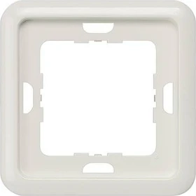 Siemens DELTA profil Rahmen 80x80mm 1-Fach, titanweiß