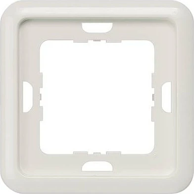 Siemens DELTA profil Rahmen 80x80mm 1-Fach, titanweiß