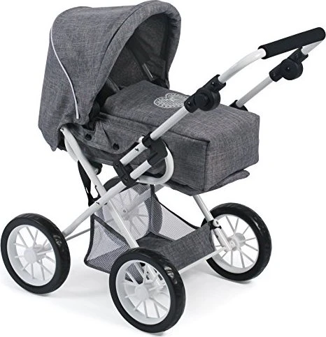 Bayer Chic 2000 Leni 2in1 Kombipuppenwagen jeans grau