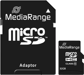 MediaRange R45/W15 32GB Kit, Class 10