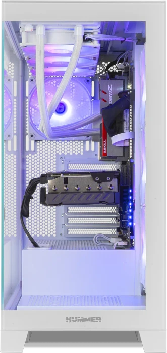 Nox Xtreme Hummer Glock White, Glasfenster