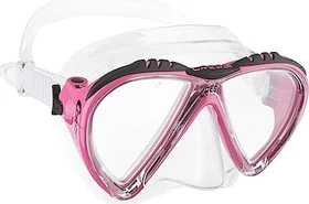 Cressi Lince Tauchermaske transparent/rosa