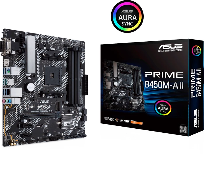 ASUS Prime B450M-A II (AMD AM4)