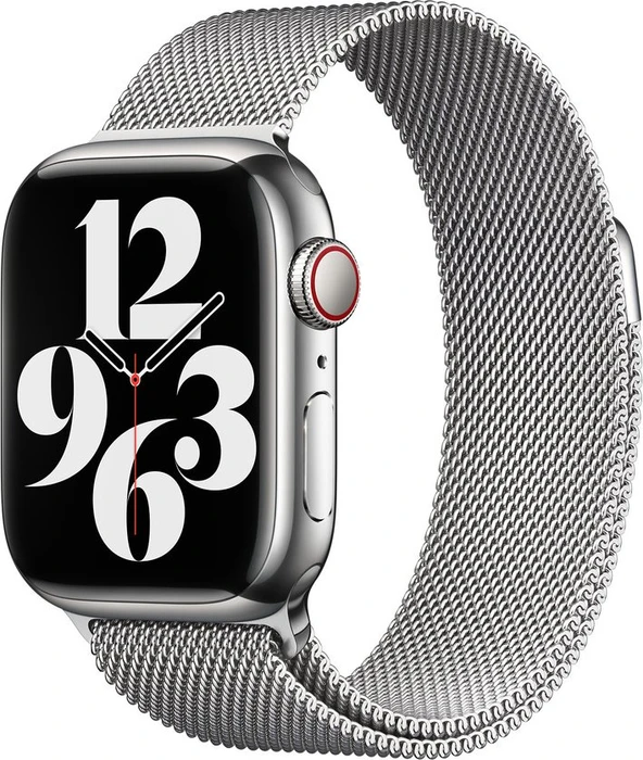 Apple Milanaise-Armband für Apple Watch 41mm silber