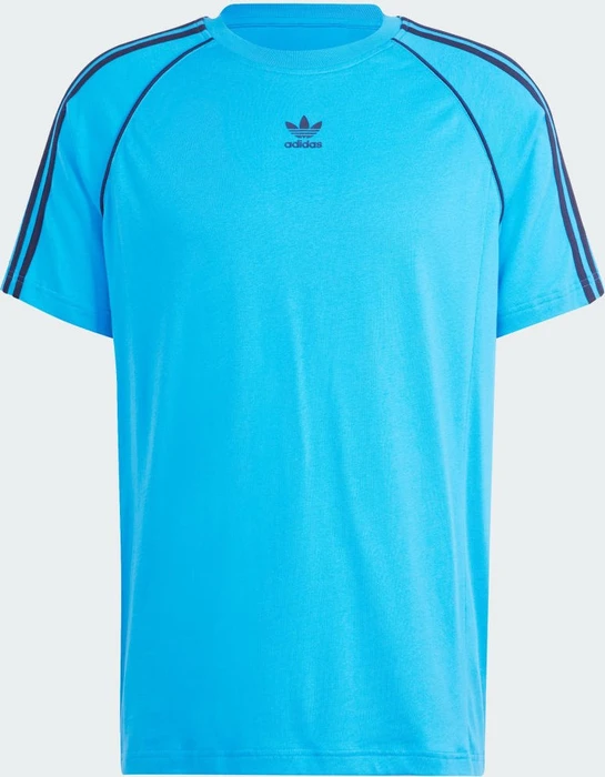 adidas SST T-Shirt kurzarm bright blue/black (Herren)