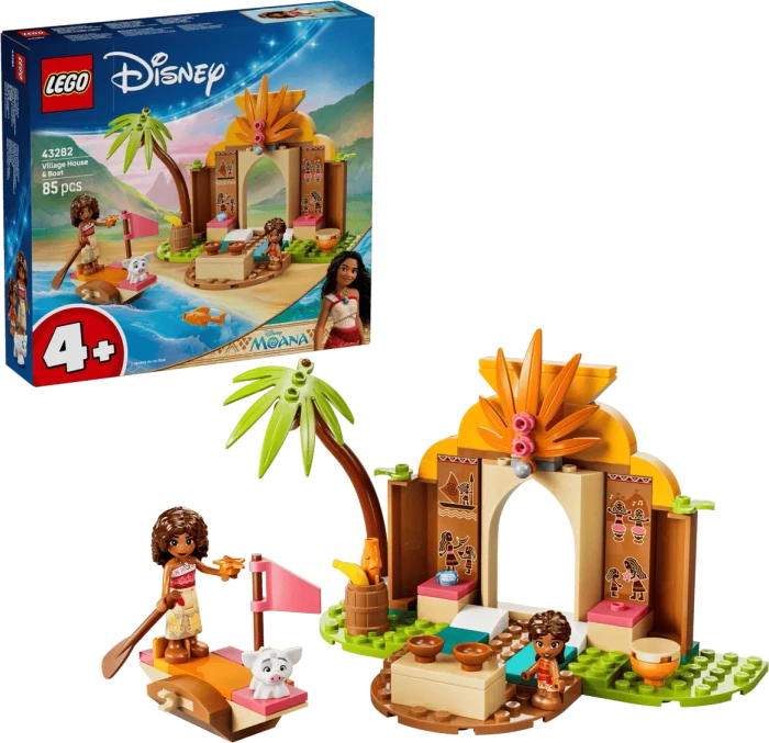 LEGO Disney - Vaianas Hütte und Boot