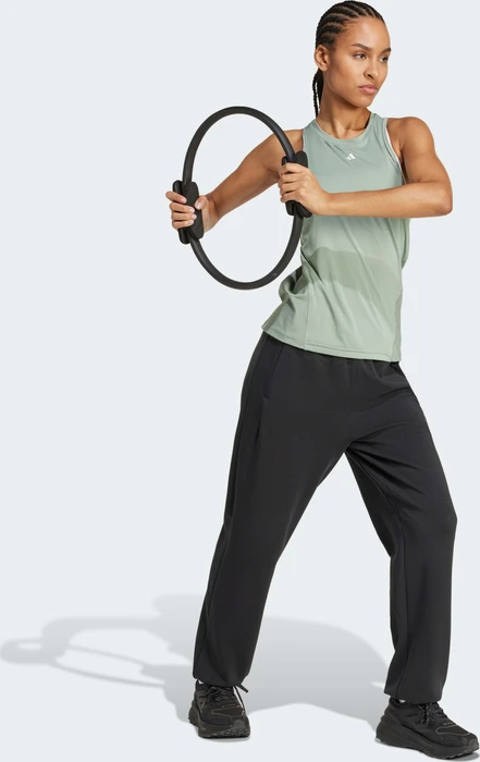 adidas Designed for Training Funktionsshirt ärmellos silver green (Damen)