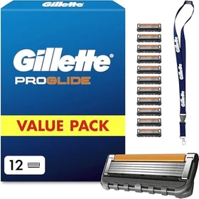 Gillette Proglide Rasierklinge,    12 Stück