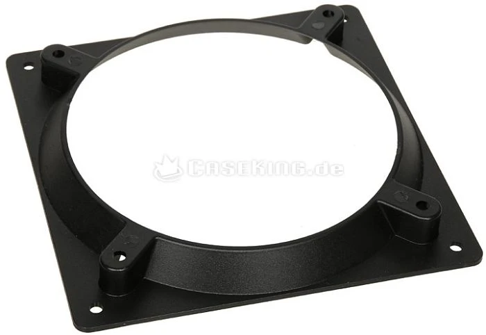 Bitspower Ultimate Lüfteradapter/Fan Adapter 140mm auf 120mm schwarz