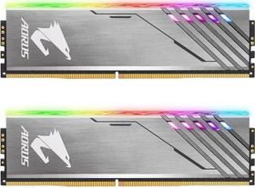 GIGABYTE AORUS RGB Memory UDIMM 16GB Kit, DDR4-3200, CL16-18-18-38