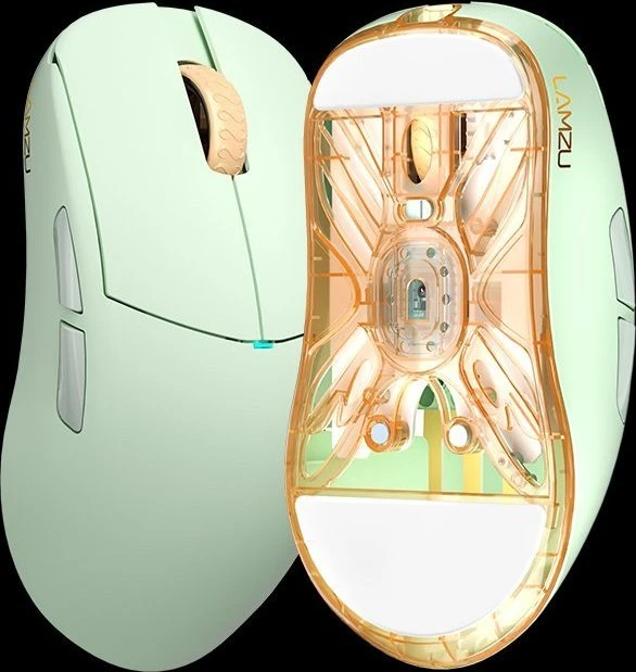 Lamzu Atlantis OG V2 PRO Wireless Gaming Mouse Matcha Green, USB