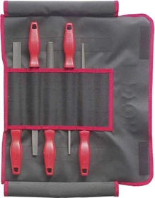 Dick Feilen-Set inkl. Tasche, 5-tlg.