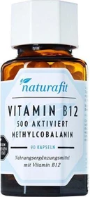 naturafit Vitamin B12 aktiviert 500 Kapseln, 90 Stück