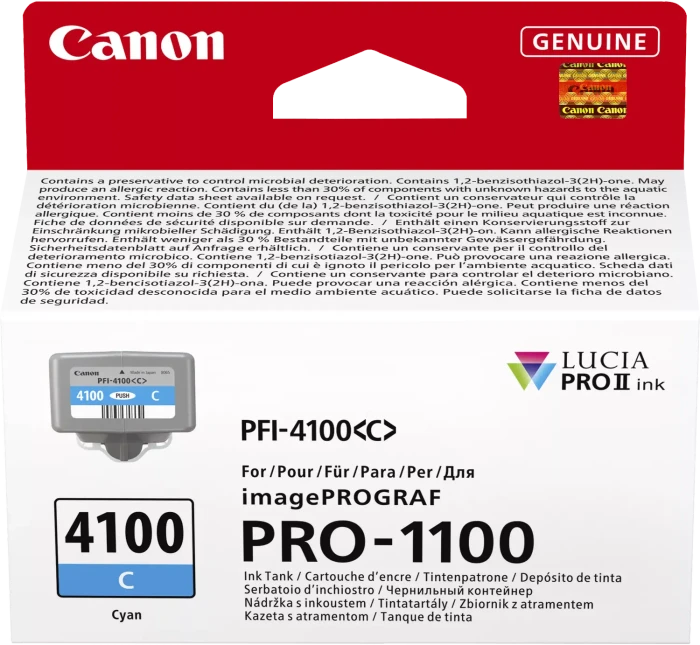 Canon Tinte PFI-4100C cyan