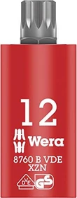 Wera 8760 B VDE XZN Zyklop Innenzwölfkant Bit 3/8", M12x59mm, 1 Stück