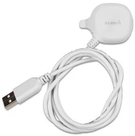 Garmin USB-A Lade-/Datenklemme Kabel für Forerunner 10 weiß