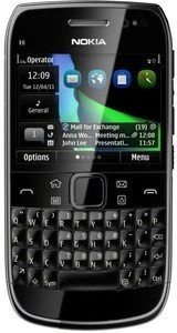 Nokia E6 schwarz