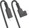 StarTech USB Kabel, USB 3.1, 10Gb/s, 4K60Hz, 100W, USB-C [Stecker] auf USB-C [Stecker], 90° gewinkelt, 200cm Vorschaubild