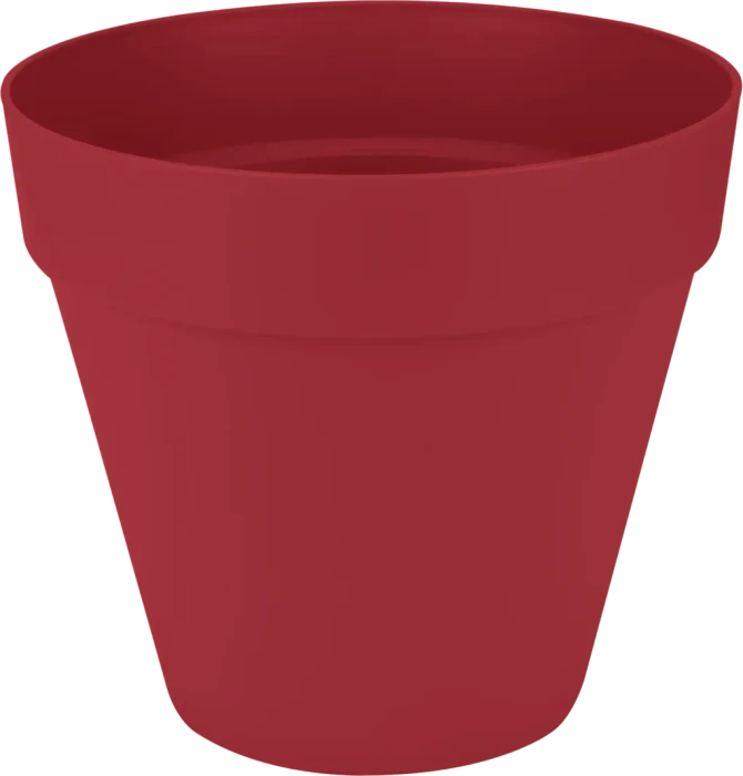 Elho Loft Urban mit Rollen 40 38.5cm theaterrot
