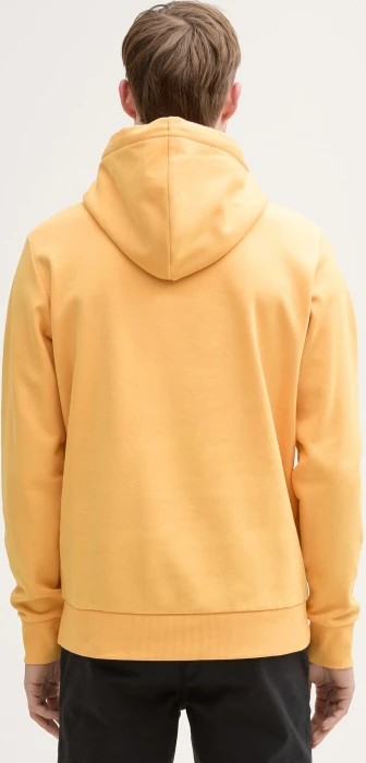 Tom Tailor Logo-Print Hoodie peachy orange (Herren)