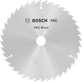 Bosch Professional Optiline Wood Kreissägeblatt 40Z, 254x2x30mm, 1 Stück