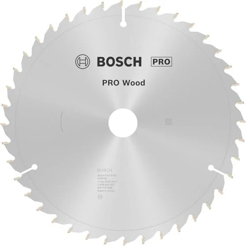 Bosch Professional Optiline Wood Kreissägeblatt 40Z, 254x2x30mm, 1 Stück