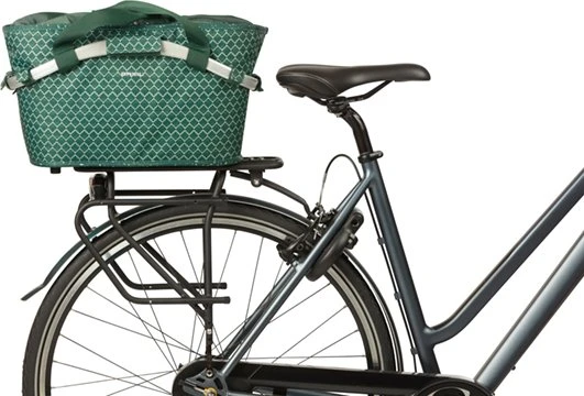 Basil Flair Carry All HR MIK Fahrradkorb grün