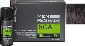Goldwell Men ReShade Blending Power Shot Ansatzset 5CA Cool Asch-Hellbraun, 80ml
