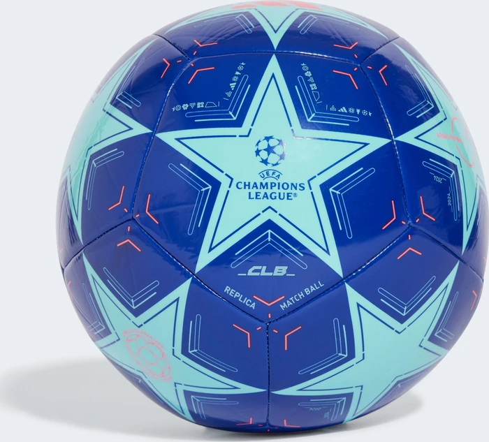 adidas UCL Club 24/25 Group Stage Fußball clear aqua/lucid blue/turbo