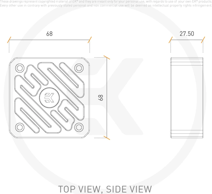 EK Water Blocks Quantum Line EK-Quantum Convection DDC, Silver