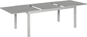 Merxx Semi Ausziehtisch 250x100cm 250x99.5cm grau/silber