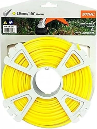Stihl Trimmerfaden quadratisch für Rasentrimmer, 3mm/53m