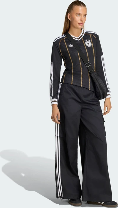 adidas FIFA WM 2026 Deutschland Ausweichtrikot langarm schwarz (Damen)