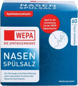 Wepa Nasenspülsalz, 177g (60x 2.95g)