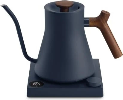 Fellow Stagg EKG Wasserkocher stone blue/walnut