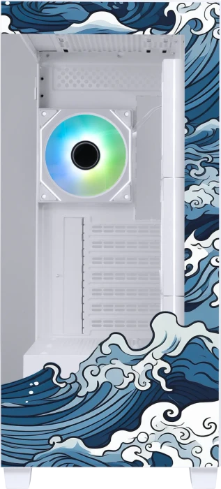 BitFenix CETO Premium Wave version, Glasfenster
