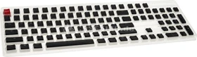 Glorious Aura Keycap Set, Kunststoff (PBT) Double-Shot, schwarz, 105 Tasten (104+1), ANSI-US