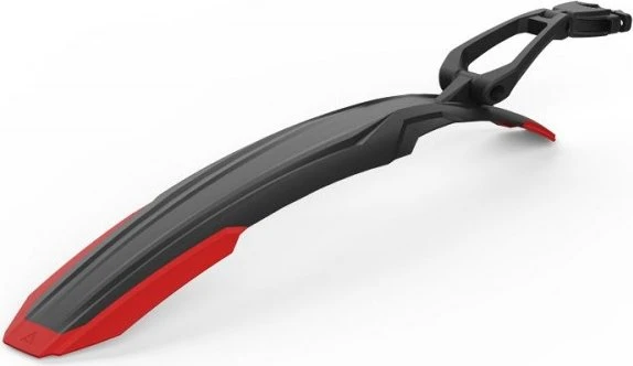 Cube Acid Vane Pure 27.5" Schutzblech, hinten black'n'red