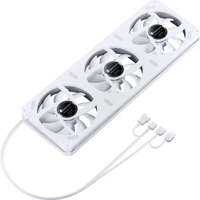 Jonsbo XA-360WR, weiß, 3x 120mm