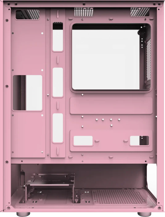 DarkFlash DK100 Pink, Glasfenster