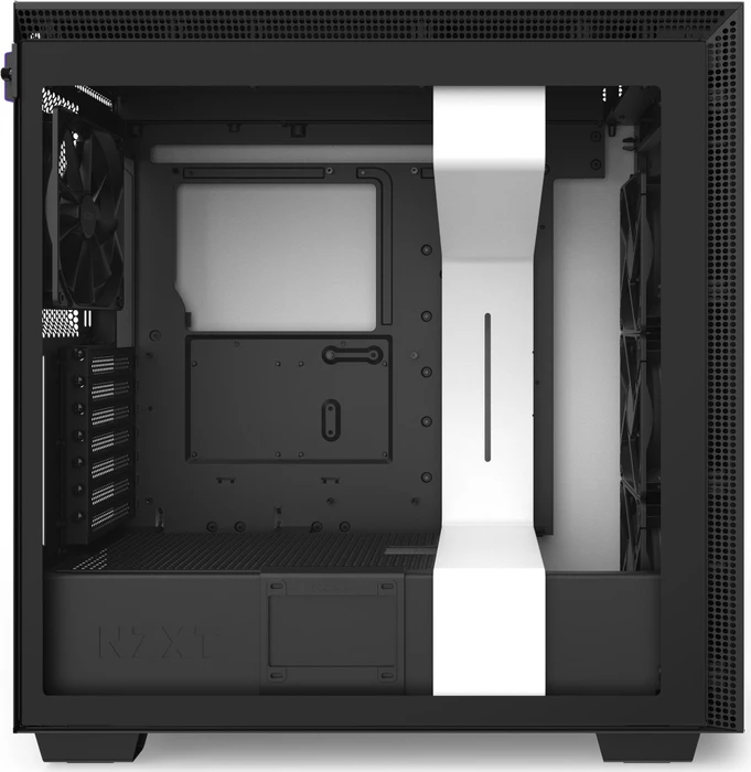 NZXT H710, weiß, Glasfenster