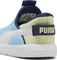 Puma Courtflex V3 Sliptech vibrant blue/puma white/apple spritz (Junior) Vorschaubild
