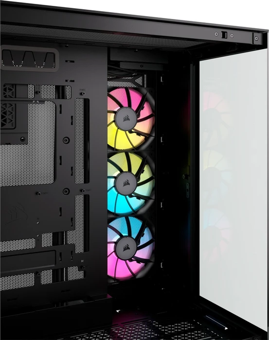 Corsair 6500X RGB iCUE LINK, schwarz, Glasfenster