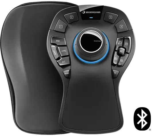 3Dconnexion SpaceMouse Pro Wireless Edition, USB-C/Bluetooth