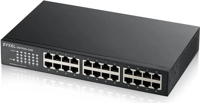 Zyxel GS1100 Desktop Gigabit Switch, 24x RJ-45