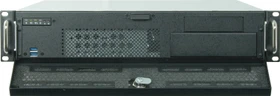 Chieftec UNC-210M-B-OP, schwarz/grau, 2HE, ATX