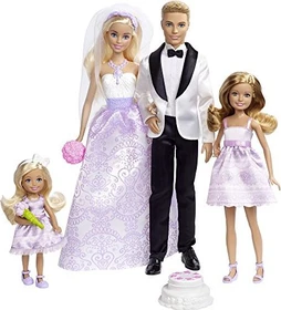 Mattel Barbie - Hochzeit Spielset 4-tlg.