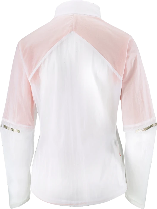 Salomon Sense Flow Laufjacke white/peach amber (Damen)